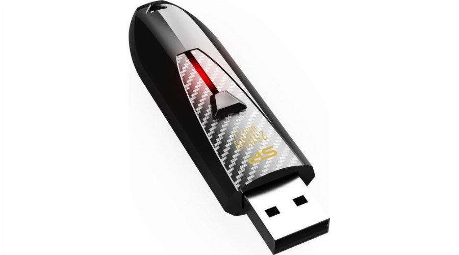Silicon Power Blaze B25 USB flash drive 128 GB USB Type-A 3.2 Gen 1 (3.1 Gen 1) Black PAMSLPFLD0045