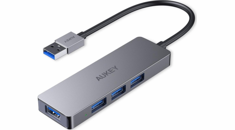 USB HUB Aukey AUKEY CB-H36 hliníkový HUB USB-A | Ultra Slim | 4v1 | 4xUSB 3.0 | 5 Gbps