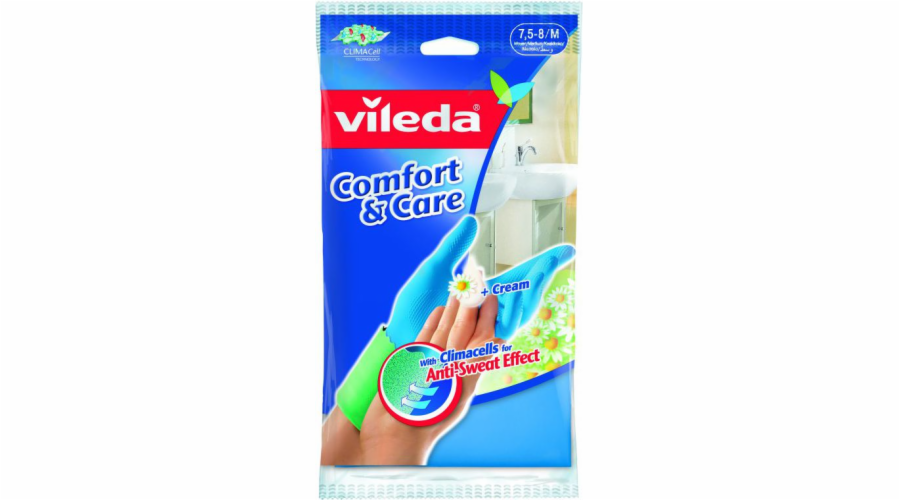 Gloves Vileda Comfort Extra M