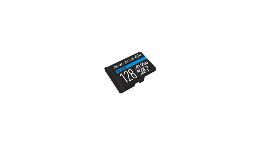 Karta TeamGroup Elite MicroSDXC 128 GB Class 10 UHS-I/U3 A1 V30 (TEAUSDX128GIV30A103)