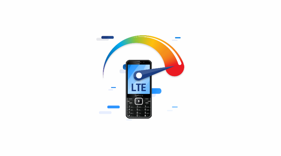 myPhone UP SMART LTE ČERNÝ