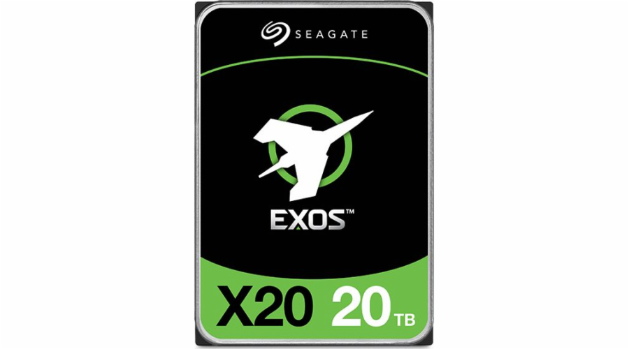 Seagate Exos X20 20TB, ST20000NM007D Seagate Exos X20 3,5" - 20TB (server) 7200rpm/SATA/256MB/512e/4kN