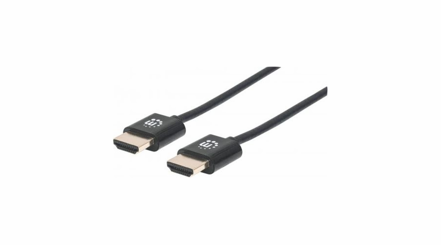 Kabel Manhattan HDMI - HDMI 1.8m czarny (394369)