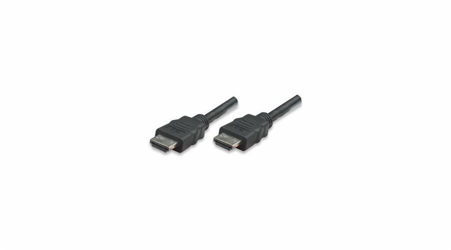 Kabel Manhattan HDMI - HDMI 5m czarny (323239)