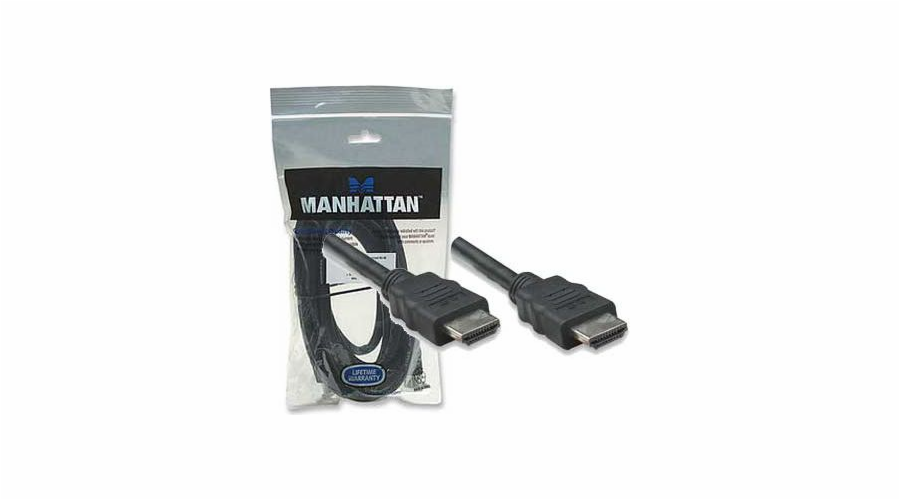 Kabel Manhattan HDMI - HDMI 7.5m czarny (353274)