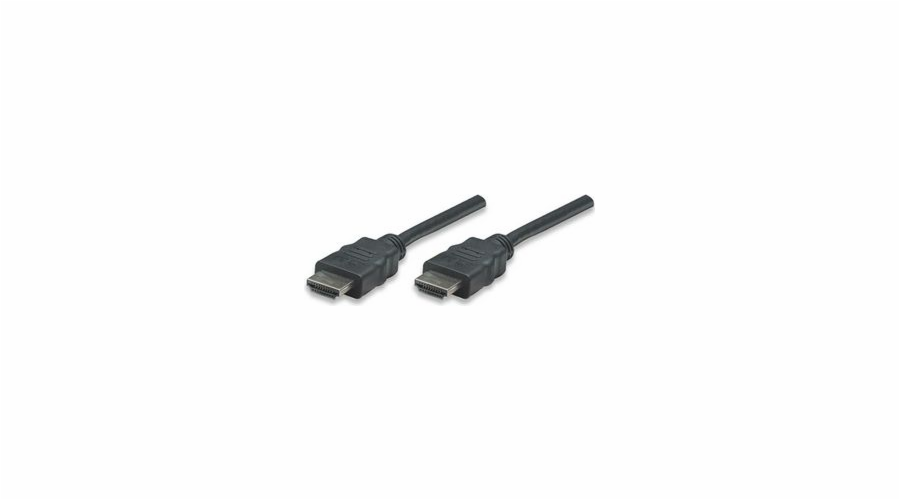 Kabel Manhattan HDMI - HDMI 1m czarny (308816)