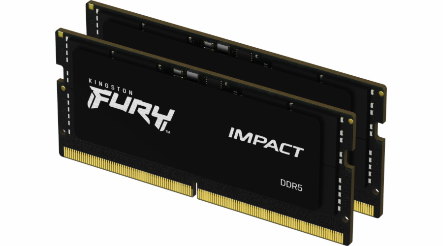 KINGSTON SODIMM DDR5 32GB (Kit of 2) 4800MT/s CL38 FURY Impact