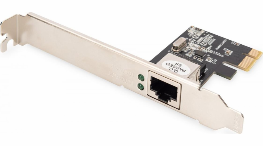 DIGITUS Gigabit Ethernet PCI Express síťová karta, nízkoprofilový držák, Realtek RTL8111H