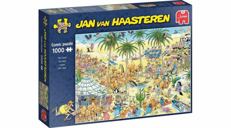 Jumbo Jan van Haasteren - Die Oase 1000 Teile, Puzzle