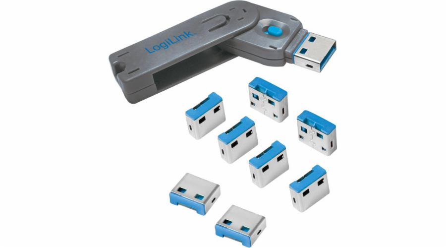 LogiLink USB port blocker 8 kusů (AU0045)