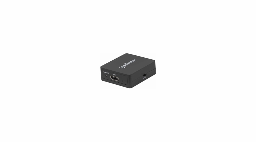 Manhattan HDMI rozdělovač, 1080p 2-Port HDMI Splitter, USB Powered, černá