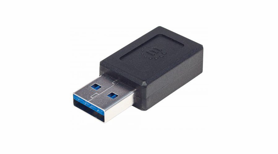 Adapter USB Manhattan USB-C - USB Czarny (354714)