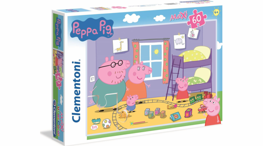 Clementoni Clementoni Puzzle 60el Maxi Peppa Pig 26438