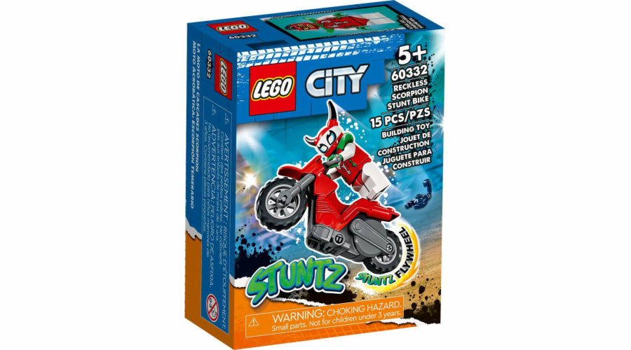 City 60332 Building Blocks Bravura Scorpion Stunt Bike