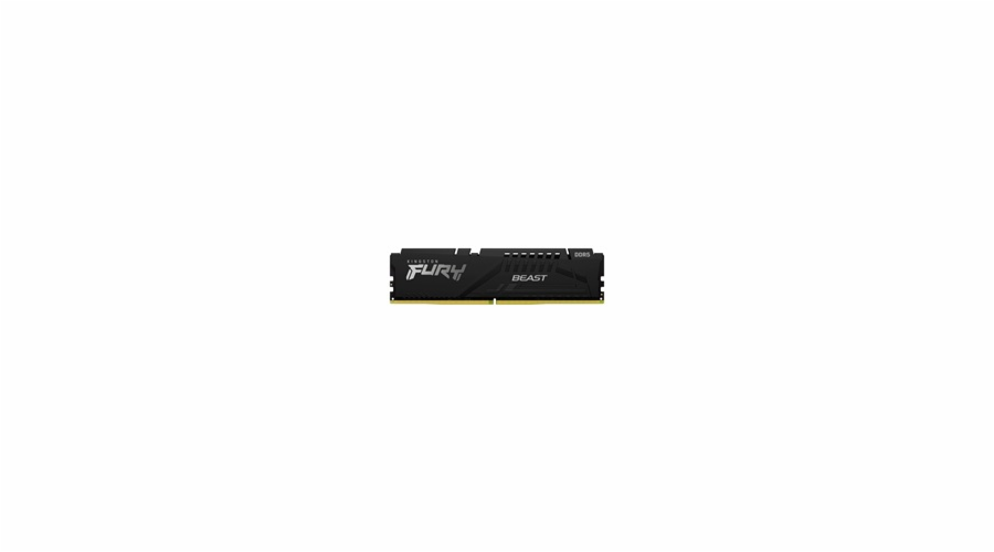 KINGSTON DIMM DDR5 16GB 6000MT/s CL40 FURY Beast Černá
