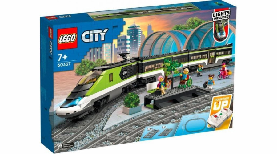 LEGO 60337 City Personen-Schnellzug, Konstruktionsspielzeug