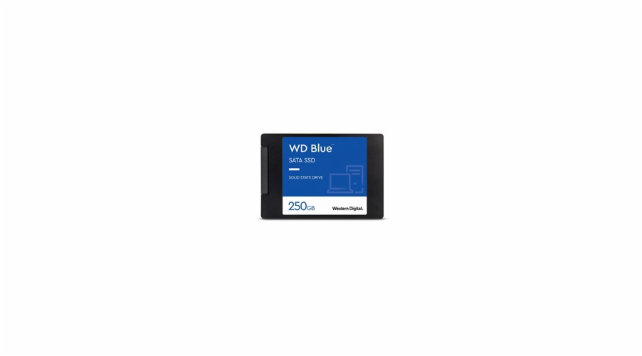 WD SSD BLUE SA510 500GB / WDS500G3B0A / SATA III / Interní 2,5" / 7mm