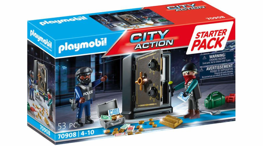 Playmobil PLAYMOBIL 70908 Starter Pack Bezpečná stavební hračka Cracker
