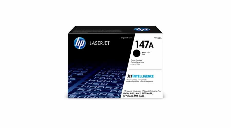 HP 147A Black LaserJet Toner Cartridge (10,500 pages)