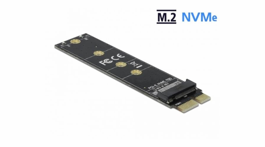 DeLOCK PCIe x1 > M.2 Key M Adapter, Schnittstellenkarte