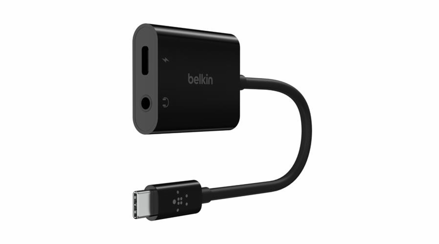 Belkin RockStar 3,5mm audio a USB-C nab.adapt.cerný NPA004btBK