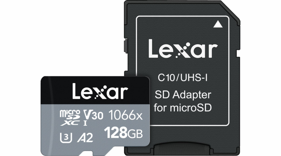 Karta pamięci microSDXC 128GB 1066x 160/120MB/s CL10 adapter