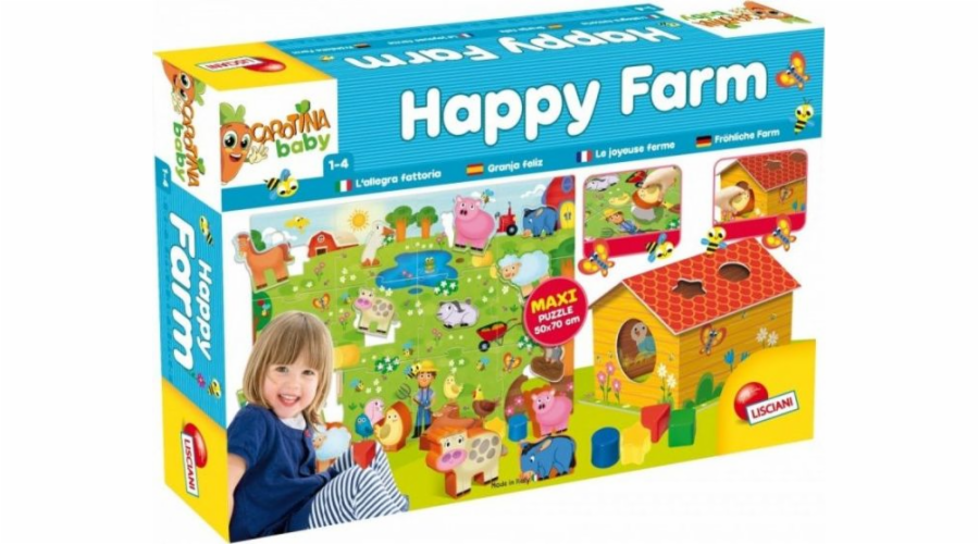 Carotina Baby Puzzle Šťastná farma