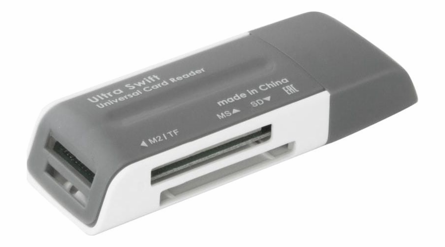 Čtečka paměťových karet ULTRA SWIFT USB 2.0