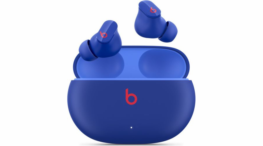 Modrá bezdrátová sluchátka Beats Studio Buds