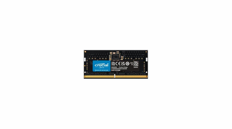 Crucial DDR5 8GB SODIMM 4800MHz CL40