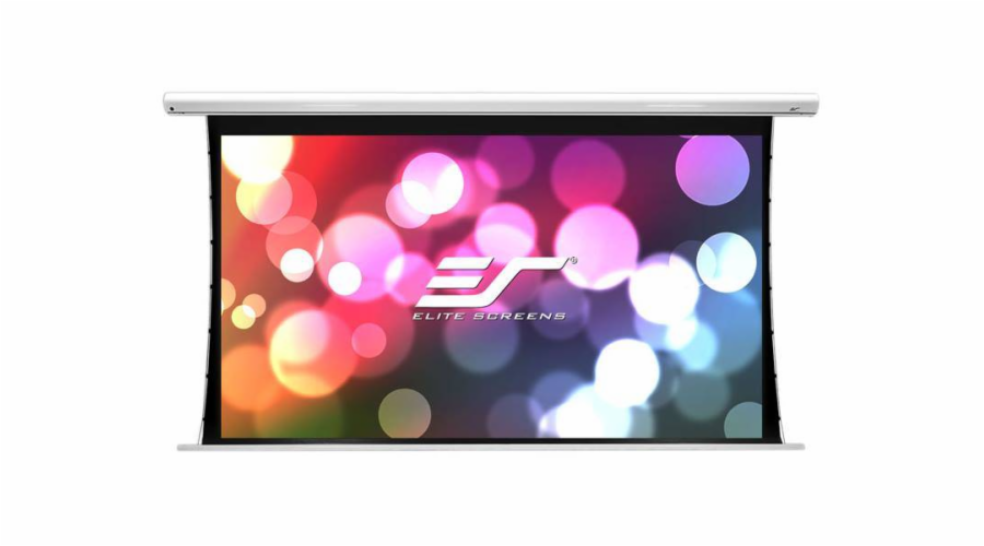 Elite Screens SKT120XHW-E10 ELITE SCREENS plátno elektrické motorové 120" (305 cm)/ 16:9/149,6 x 265,7 cm/hliníkový case bílý/10" drop/Fiber Glass