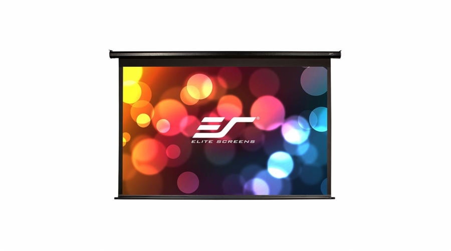 Elite Screens Electric125H ELITE SCREENS plátno elektrické motorové 125" (317,5 cm)/ 16:9/ 155,7 x 276,9 cm/ Gain 1,1/ case černý