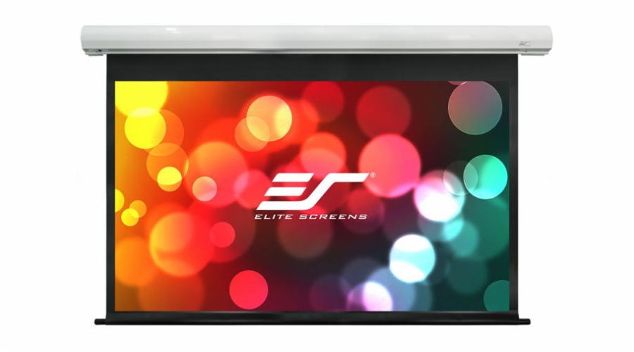 Elite Screens SK100NXW-E12 ELITE SCREENS plátno elektrické motorové 100" (254 cm)/ 16:10/ 134,6 x 215,4 cm/ case bílý/ 12" drop/ Fiber Glass