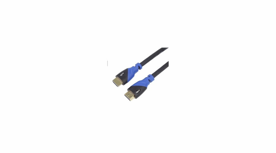 PREMIUMCORD Kabel HDMI - Ultra HDTV, 1m (Color, zlacené konektory)