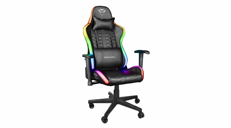 TRUST herní křeslo GXT 716 Rizza RGB LED Illuminated Gaming Chair