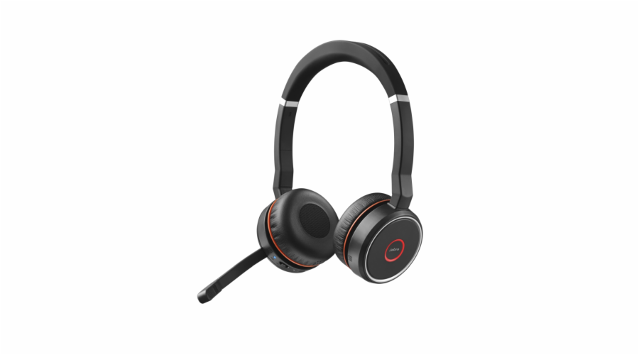 Jabra Evolve 75 MS Wireless On-Ear Headset with Charger