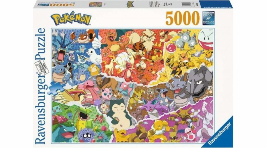 Ravensburger Puzzle 5000 Pokémonů