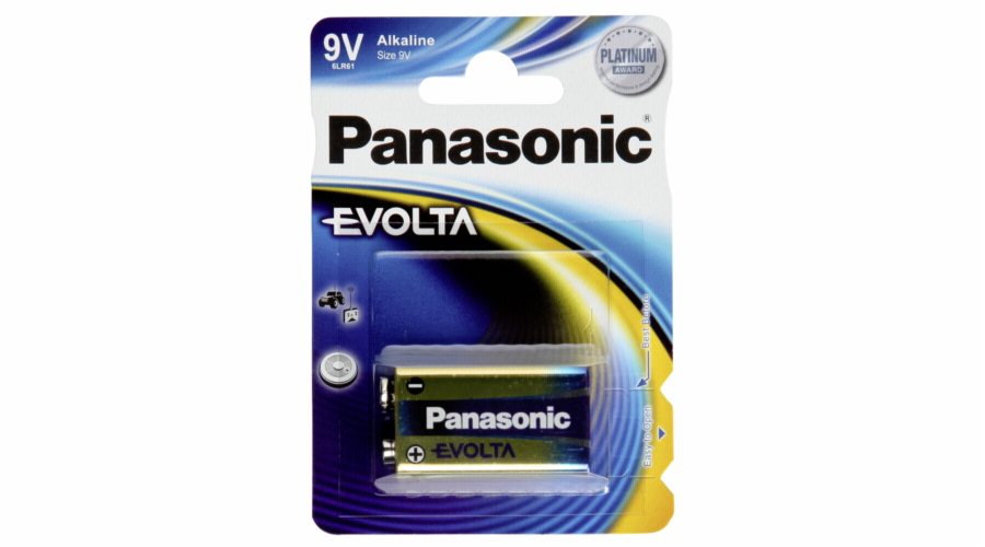 1 Panasonic Evolta 6 LR 61 9V-Block