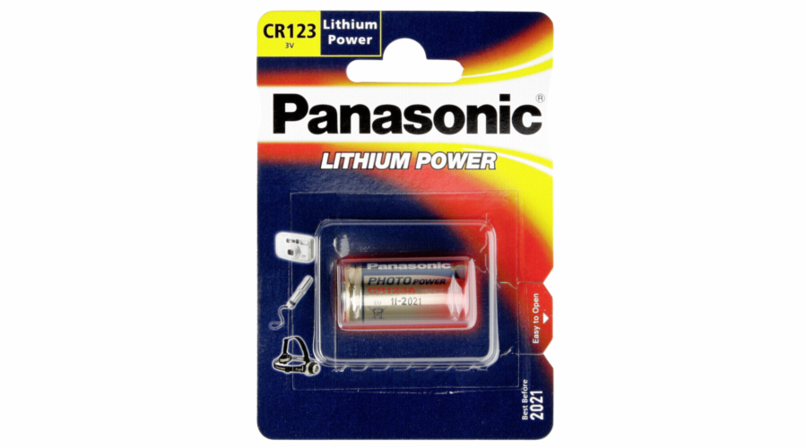 Baterie Panasonic CR-123A 1ks