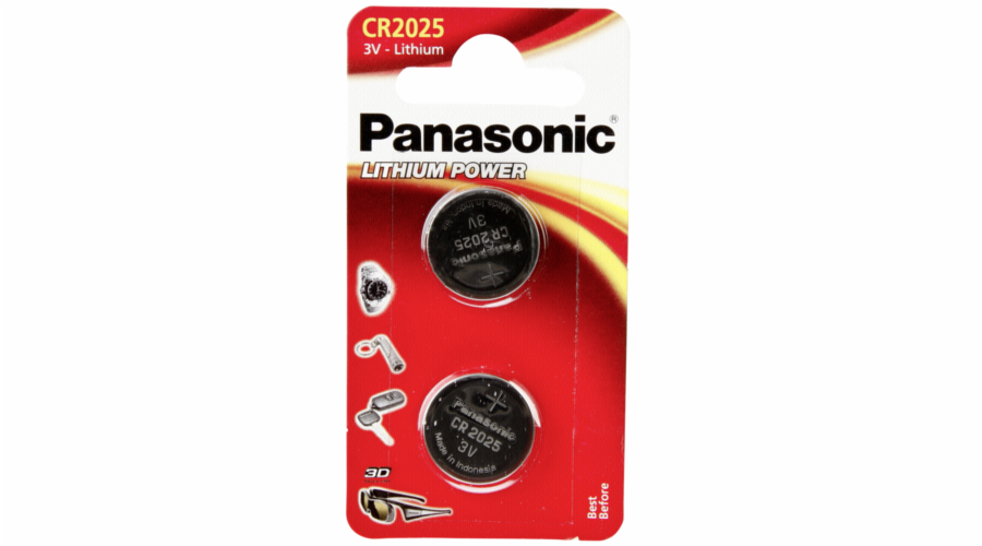 1x2 Panasonic CR 2025