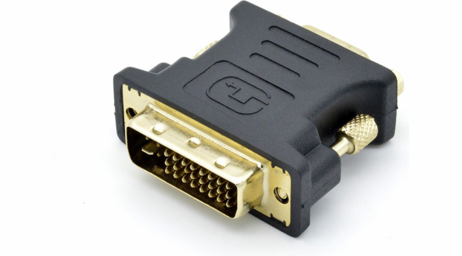 Adaptér DVI M - VGA F pozlacený, 24 + 5/15 pin