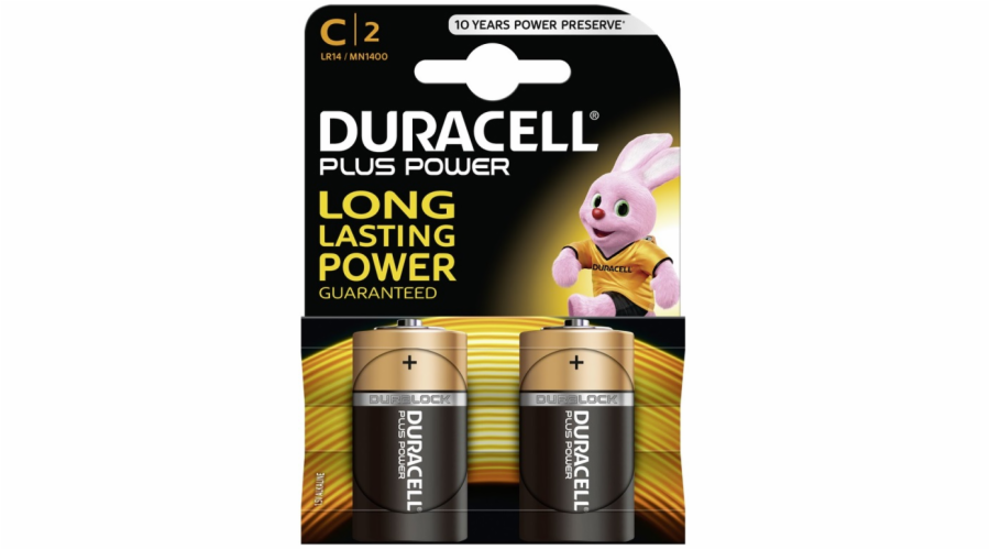 Duracell Basic alkalická baterie 2 ks (C)