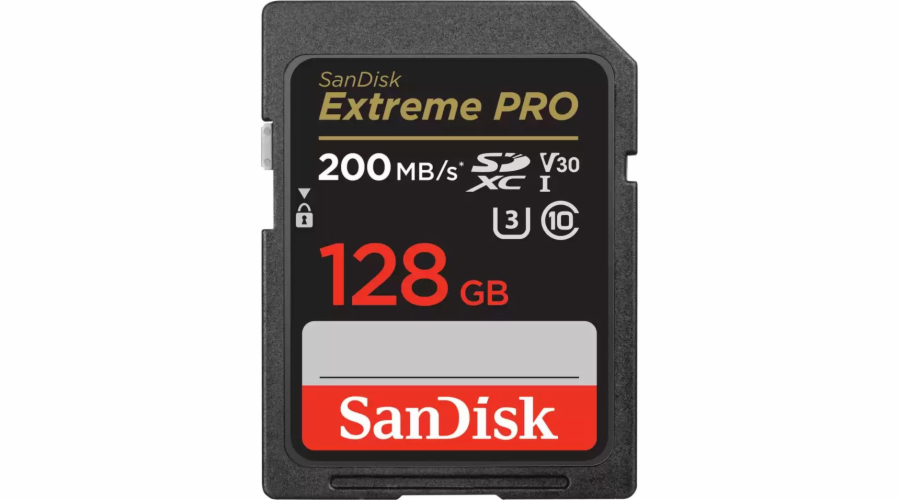 SanDisk extreme Pro SDXC 128GB UHS-I C10 U3 V30