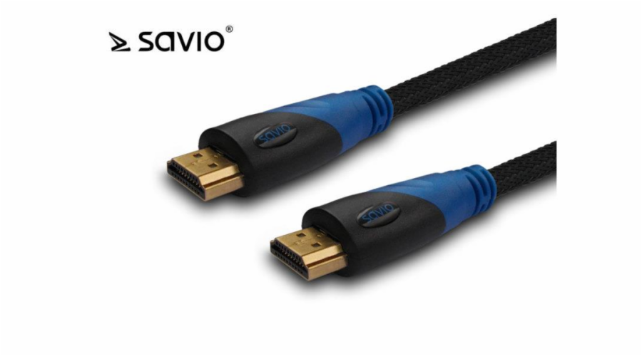 Elmak HDMI - HDMI kabel 5m černý (SAVIO CL-49)