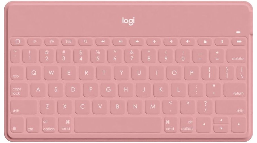 Klávesnice Logitech Keys-To-Go Wireless Pink US Keyboard (920-010059)
