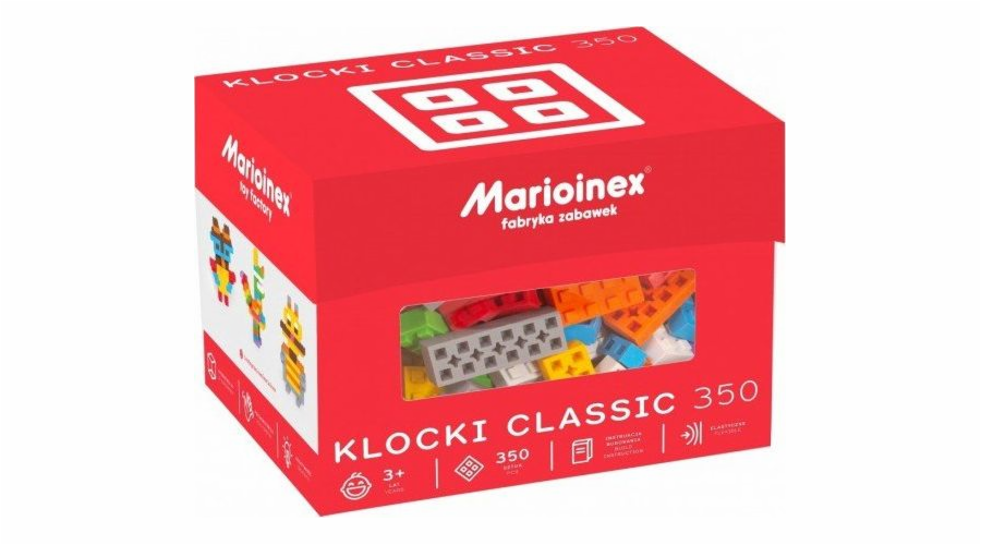 Klasické bloky 350 ks.