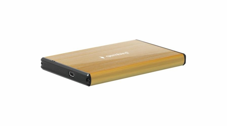 Gembird EE2-U3S-3-GL storage drive enclosure HDD enclosure Gold 2.5