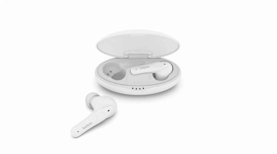 Belkin SOUNDFORM™ Nano - True Wireless for Kids - dětská bezdrátová sluchátka, bílá