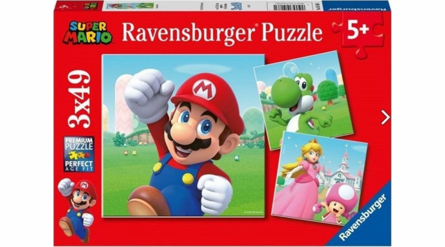Dětská puzzle Super Mario