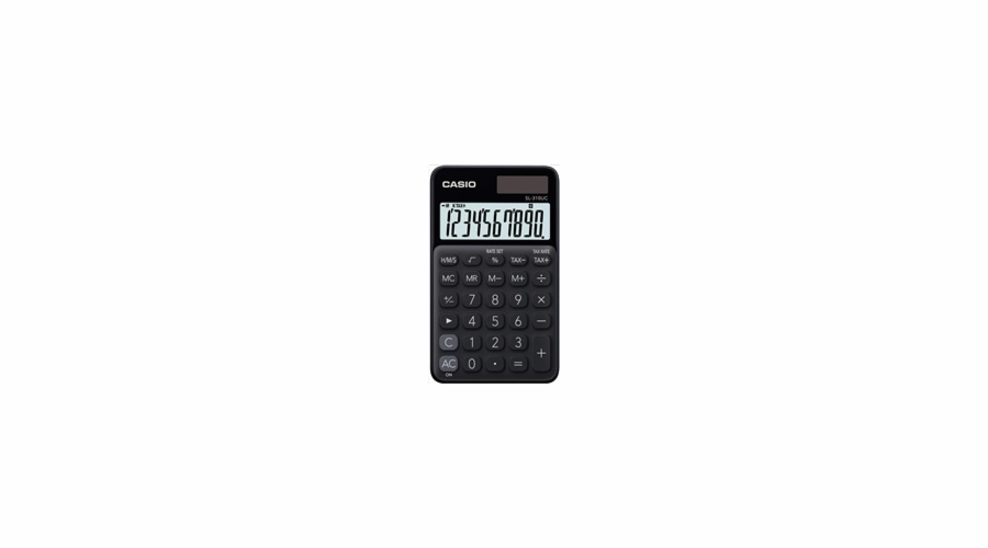 CASIO kalkulačka SL 310UC BK , Kapesní kalkulátor, blistr